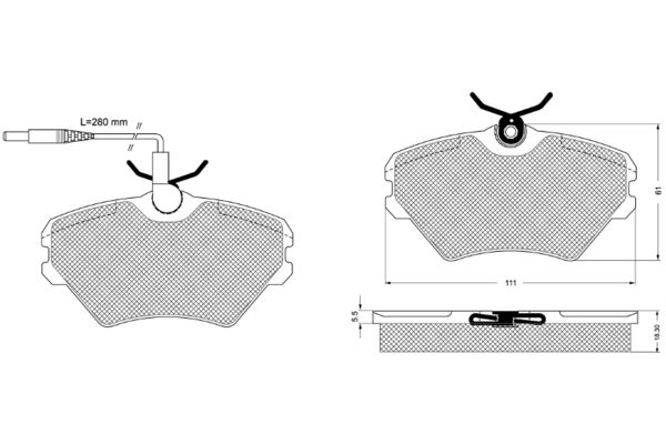 PROCODIS FRANCE Jarrupala, levyjarru PF1193